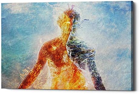 Cortesi HomeTwo Worlds' by Mario Sanchez Nevado, Canvas Wall Art, 26"x18"