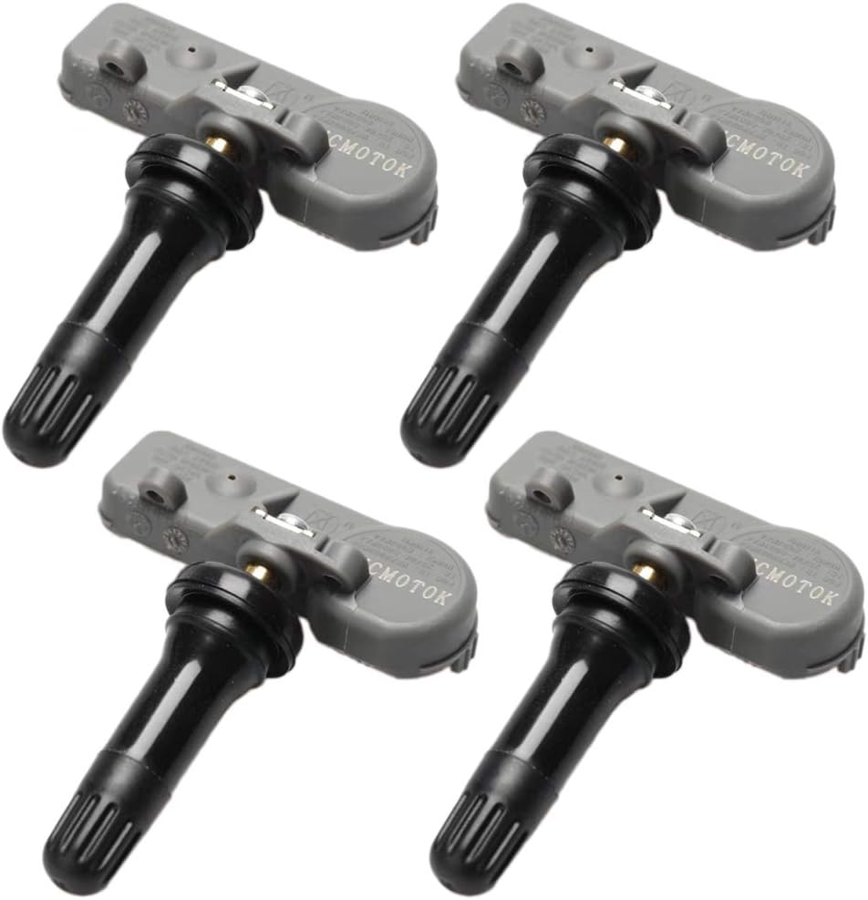 CNCMOTOK 13581558 Tire Pressure Monitoring System TPMS Sensor 315MHZ Compatible with GM Buick Cadillac GMC Chevrolet Pontiac Set of Four(4)