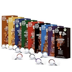 My Coffee Cup – KAFFEE-LIEBHABER-BOX: 90 KAPSELN BIO-KAFFEE I Kaffeekapseln für Nespresso®³-Kapselmaschinen I 100…
