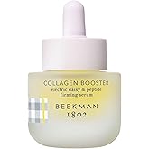 Beekman 1802 Collagen Booster Firming Face Serum – Peptide & Electric Daisy Serum with CoQ10 – Helps Improve Firmness, Elasticity & Fine Lines – Fragrance Free – Sensitive Skin Safe – 0.5 fl oz