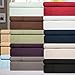 Sweet Home Collection 6 Piece 1500 Thread Count Brushed Microfiber Deep Pocket Sheet Set - 2 Extra Pillow Cases, Great Value,Queen,Camel