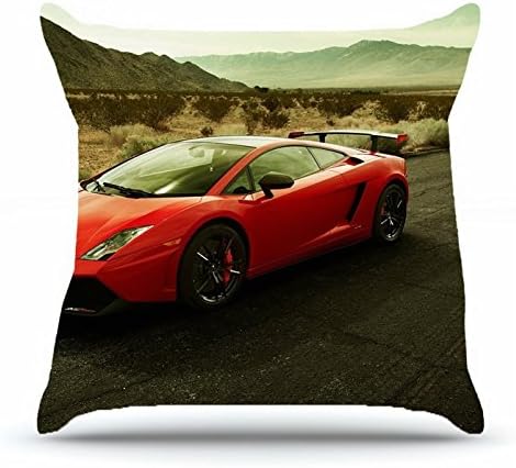 Ysbcbmn Throw Pillowcase 18x18 Inches Cotton Pillowcases Decorative Pillow Cover Case with Hidden Zipper Decor Cushion Covers - Nature Desert desert lamborghini gallardo super trofeo stradale lp Natur