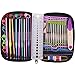 GYBest 49 Pieces Crochet Hooks Yarn Knitting Needles Sewing Tools Full Set Knit Gauge Scissors Stitch Holders with Purple Case