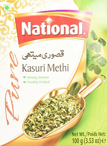 National Fenugreek Leaves (Dried) - Kasoori Methi