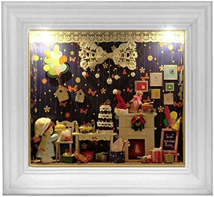 sport fitness DIY Dollhouse Wooden Miniatura Furniture Crafts Photo Frame Assemble Handmade Home Decoration Dream Forest Toy