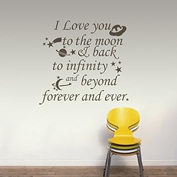 Amazon Com Nursery Wall Decal Vinyl Nursery Quote Children Wall