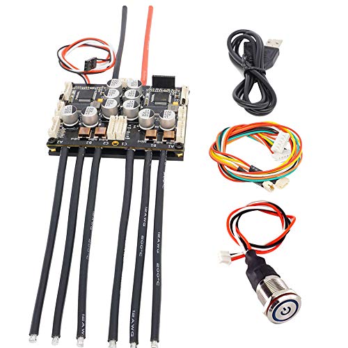 HGLRC Flipsky FSESC ESC V4.20 100A Plus Anti Spark Pro Switch Open Source Project Compatible with Software Electronic Speed Controller for DIY Electric Skateboards sensorless Motors
