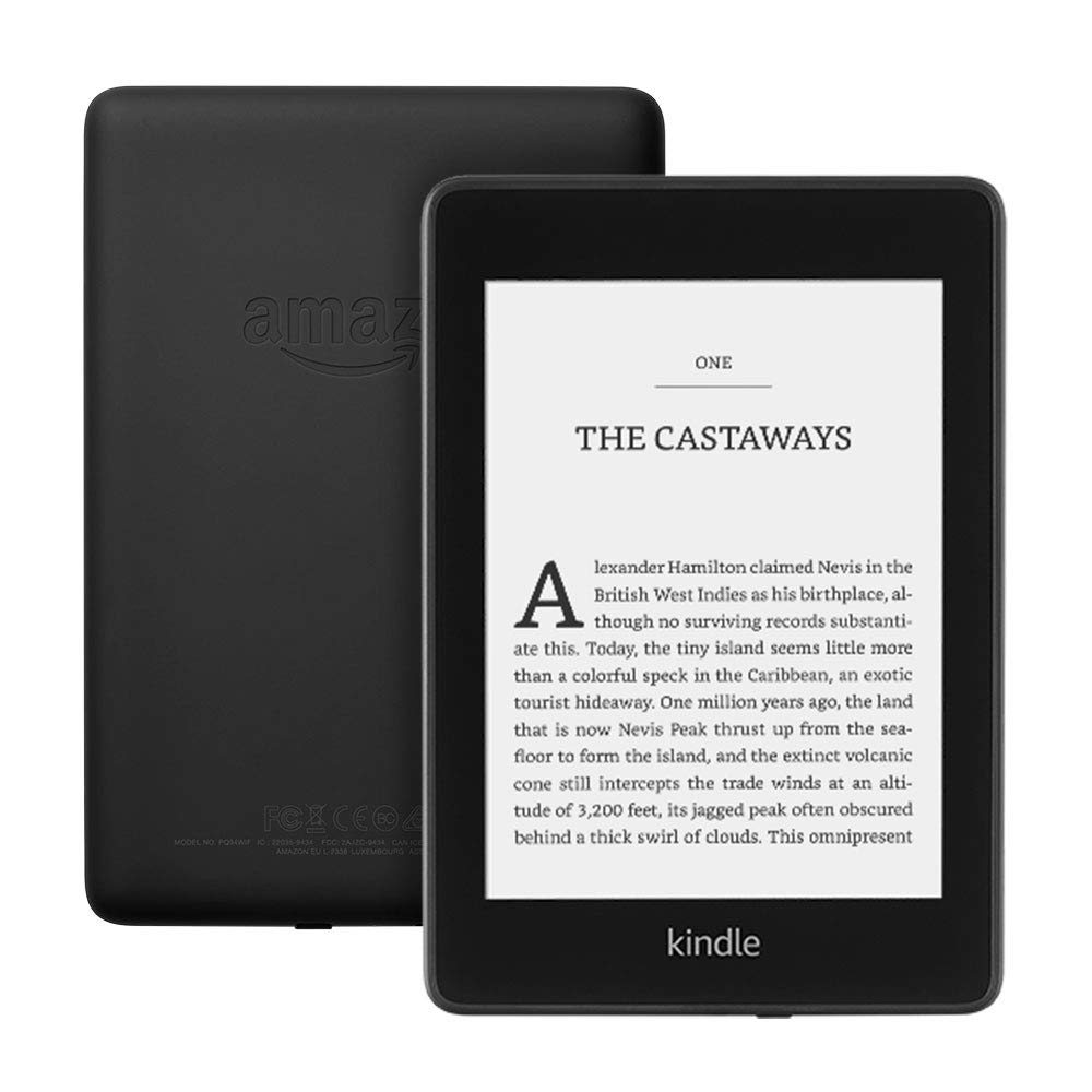 Kindle Paperwhite | Waterproof, 6" High-Resolution Display, 8GB—without Ads—Black + Kindle Unlimited (auto-renewal applies)