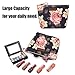Valoin NiceEbag Large Makeup Bag Small Cosmetic Pouch for Purse Handy Floral Makeup Bags Set Cute Travel Toiletry Organizer for…