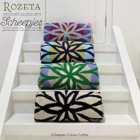 Amazon Com Scheepjes Yarns Cal 2019 Rozeta Colour Crafter