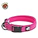 Chai’s Choice Best Padded Comfort Cushion Dog Collar for Small, Medium, and Large Dogs and Pets. Perfect Match Front Range Harness Leash. (Large, Fuchsia)thumb 1