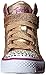 Skechers Kids Shuffles Light Up Sneaker (Toddler/Little Kid), Gold Quilt, 11 M US Little Kid