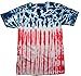 Colortone Patriotic Tie Dye T-Shirts Youth & Adult