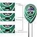 Amado Soil pH Meter, 3 in 1 Soil Tester Kit for Home and Commercial Use, Sunlight and Moisture Meter, No Batteries or Calibration
