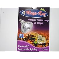 Mega-Ray Mercury Vapor Bulb - 100 Watts (120V)