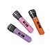 Microphone Inflate, assorted colors, Pack of 12