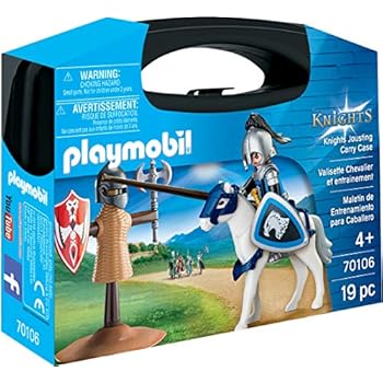 PLAYMOBIL 19 Piece Knights Training Carry Case