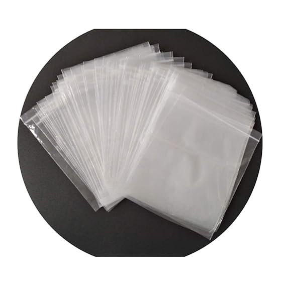 Buste Trasparenti 1000 8x12cm Bustine Con Zip Per Alimenti E