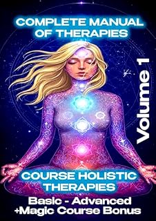 Livro HOLISTIC THERAPY COURSE: Manual Of Holístic Therapy , comple guide A-Z , bible of Holistic therapist