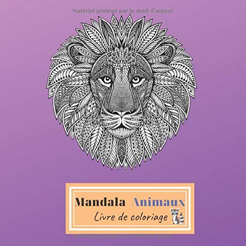 Livre De Coloriage Animaux Mandala Livre De Coloriage Pour