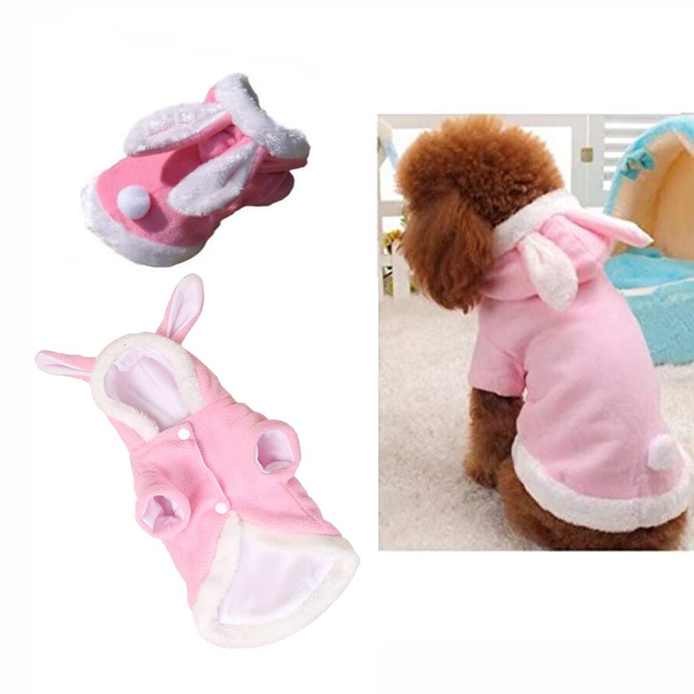 Qiao Niuniu Easter Bunny dog Costume puppy hoodies dog clothes small dogs cats