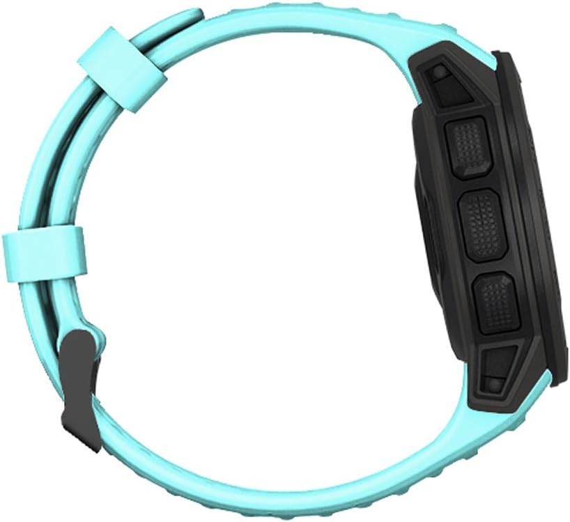 WIIKAI Replacement Strap Compatible with Garmin Instinct 22 mm Adjustable Replacement Band for Garmin Instinct 22 mm Watch Strap (Duck Green) - Image 5