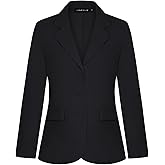 MINTLIMIT Womens Blazer Long Sleeve Notch Lapel Business Work Blazers Buttons Open Front Casual Jackets with Pockets