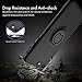 Besiva for iPhone 8 Case / iPhone 7 Case, Ultra Thin Slim Cover Case with 360 Degree Swivel Ring Kickstand Anti Scratch Durable Soft Touch Feeling Protective Case for iPhone 7 / iPhone 8 (Black)