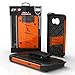 Samsung Galaxy S7 Edge Case, Zizo [Bolt Series] w/ [Galaxy S7 Edge Screen Protector] Kickstand [Military Grade DropTested] Holster Clip S7 Edge G935