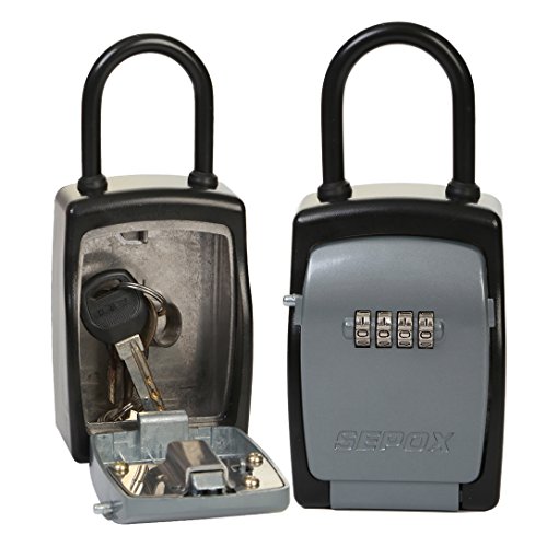 Sepox Key Buy SEPOX Portable Lock Box Key Safe with Long Shackle,Realtor's ...