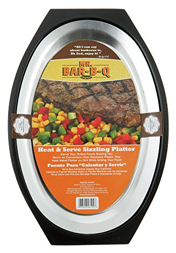 Mr Bar B Q 06102X Heat and Serve Sizzling Platter