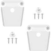 Acxetx Cooler Latch Posts and Screws for Igloo, Cooler Latch Replacement Kit for Igloo 50-165 Qt Refrigerators, Includes 2 Latch Posts and 2 Single-Screw Button Posts, for Igloo Cooler Accessories