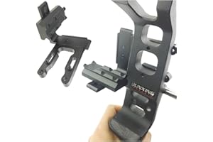 PYMUST Archery Bow Sight Scope Bracket - Mount for Red Dot Laser Sight Scope, Compatible with Compound Bow & Recurve Bow for 