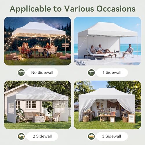 Aoxun 10x15 Pop Up Canopy Review: Heavy Duty Instant Shelter with Sidewalls image 17