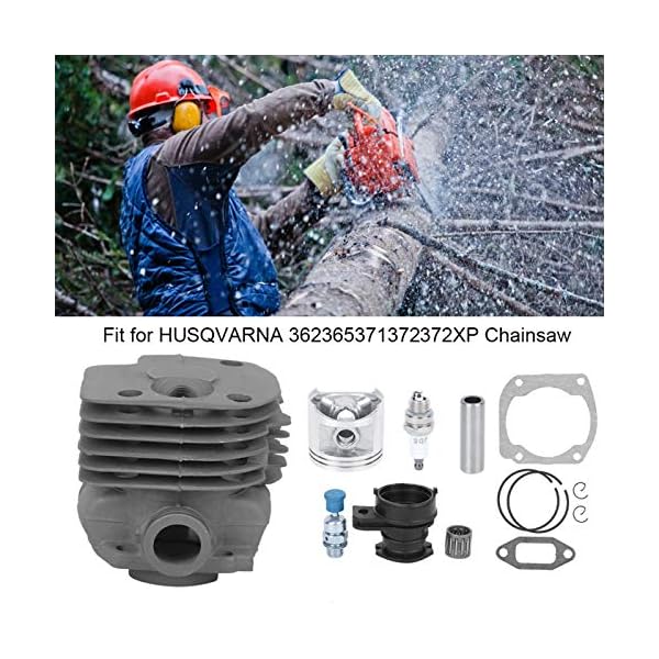 Zylinderkit, Kettensägezylinder mit hoher Härte, 50 mm kompakte Hochleistungsstruktur für die Kettensäge HUSQVARNA… – Bild 6