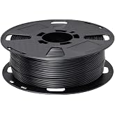 CC3D 72D TPU Filament Black 1.75mm 1KG 3D Printer Filament High Hardness High Toughness TPU FDM Printer 3D Printing Material Flexible Comparable to Nylon Filament