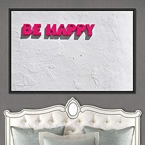 signwin Framed Canvas Wall Art Pressed Quotes 3D...