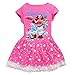 AOVCLKID Moana Little Girls' Dress Princess Cartoon Party Dress (130/5-6Y, Rose 1)