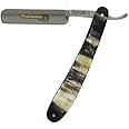 Giesen & Forsthoff Straight Razor - 5/8" with Real Horn Handle Dark