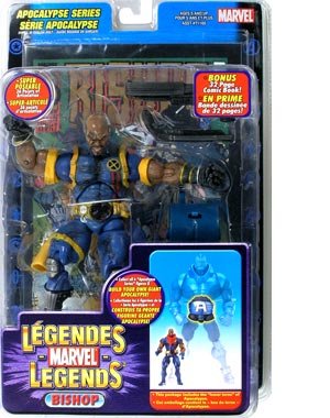 Marvel legends 6" figure: bishop bald variant