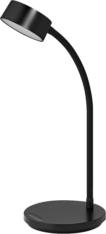 Office Line Desk Cylinder 4.8W CCT Dimmable Black