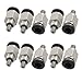 uxcell 10 Pcs M5 Male Thread 6mm Push In Joint Pneumatic Connector Quick Fittings