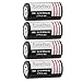 EaseBuy 10 Pack 16340 Lithium Batteries CR123A Rechargeable Batteries Camera Batteries
