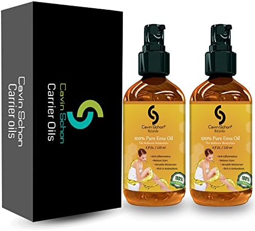 8 fl. Oz Pure Australian Creamy Emu Oil - All Natural Emu Oil - Best All Natural Oil for Face, Skin, Hair and Nails. Excellent for Dry Skin, Burns, Sunburns, Scars, Muscles and Joints