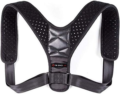 Back Posture Corrector for Men and Women | Discreet Under Clothes Clavicle Brace Corrective Shoulder Support Strap Forward Neck Upper Straightener Best Correct USB Laptop Power Adapter (Model 2)