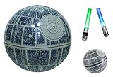 SwimWays Star Wars Death Star Light-Up Beach Ball, Hop Ball, and Light Saber Dive Sticks Summer Fun Bundle