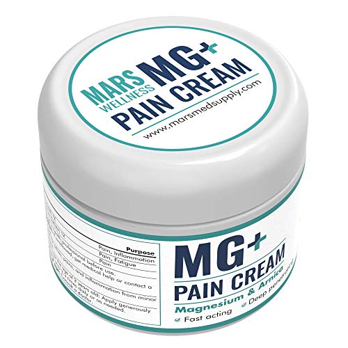 MARS WELLNESS MG+ Pain Cream Extra Strength Magnesium and Arnica