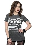 Coca Cola Women's Drink 1886 Roll Sleeve T-Shirt