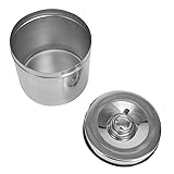Medical Grade Stainless Steel Ointment Jar for