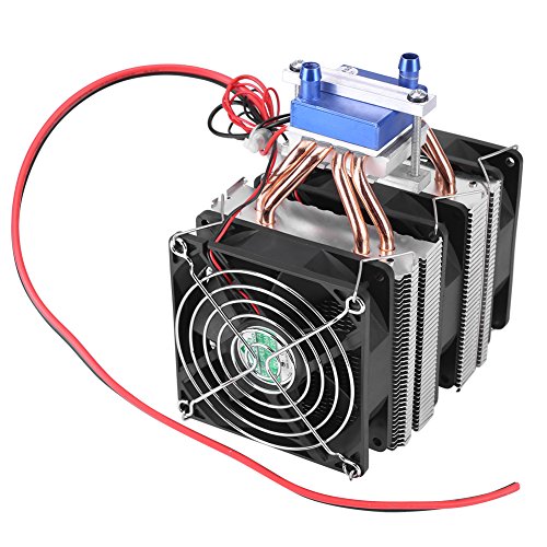 DC 12V Thermoelectric Cooler Semiconductor Refrigeration Water Chiller Cooling Device for Fish Tank(120W(<30L)-120W (for 30L Fish Tank)